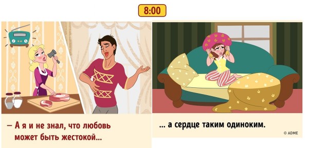 Один день из жизни соседей сверху
