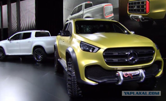 Первый пикап Mercedes-Benz