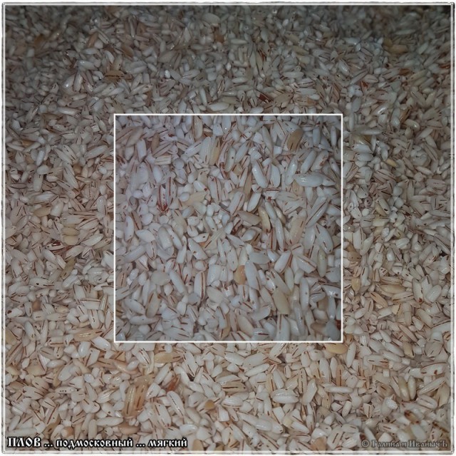 Плов … мягкий подмосковный
