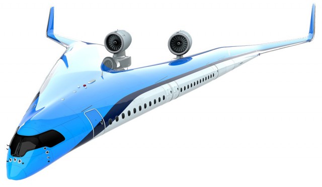 Самолет Flying-V сжигает на 20% меньше топлива и может перевозить более 300 пассажиров