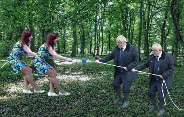 Фотожаба "На поводке"