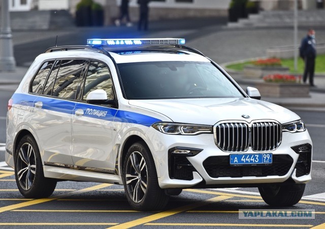 Роскошные автомобили российской полиции