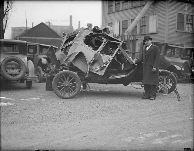 Трагичные и нелепые автомобильные аварии Бостона в 1930-х годах