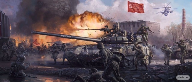 Нейросеть нарисовала нашу армию на Украине
