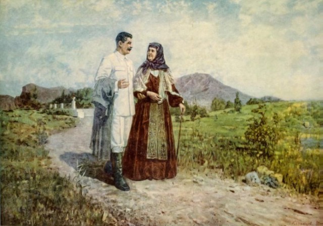Жизнь Сталина в живописи