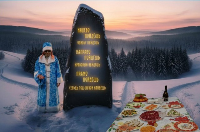 Фотожаба : "Новогодняя".