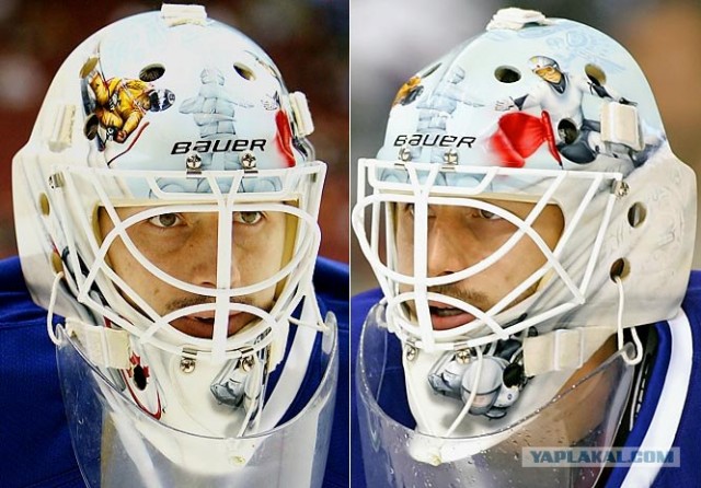 Дизайн "шапочек" в NHL