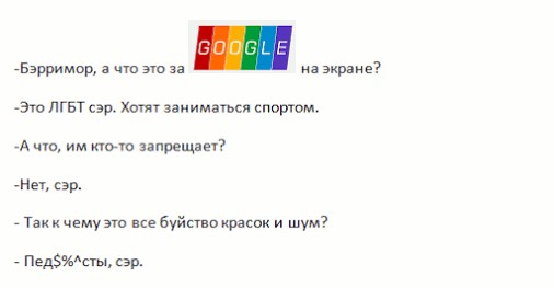 Google троллит олимпийские игры?