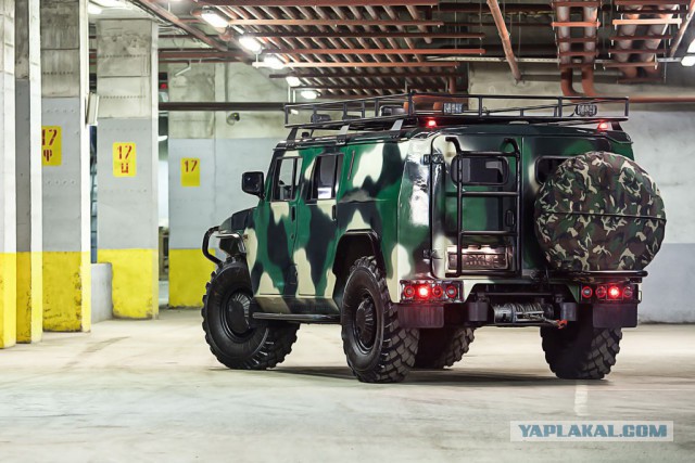 Люксовая модификация бронированного ГАЗ "Тигр"