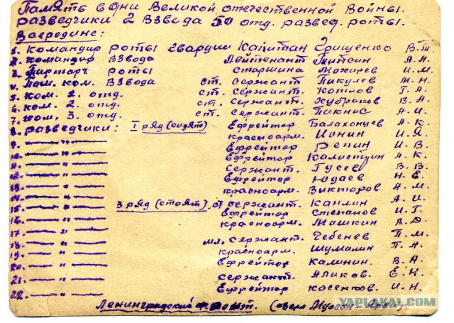 Солдаты Великой Отечественной