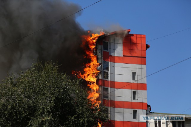В Ростове снова пожар