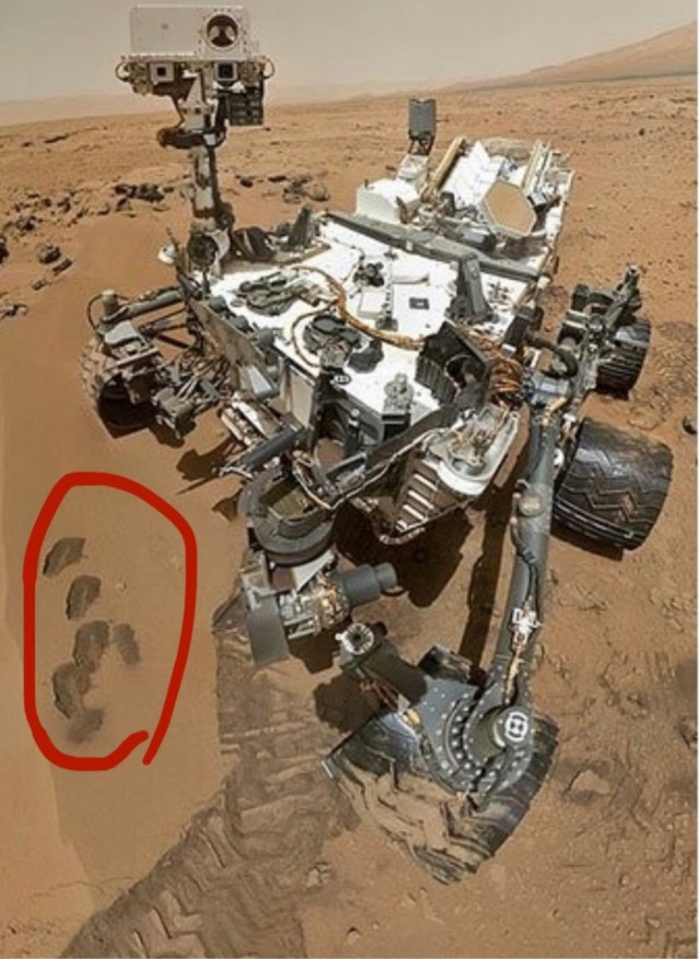 Лучшие фото с марсохода Curiosity