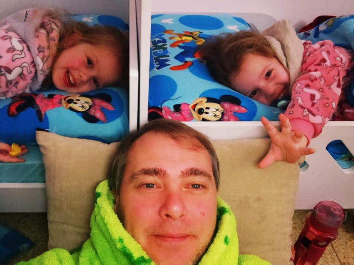 Большие папы и маленькие дети