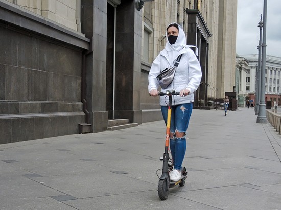 Электросамокаты стали угрозой для москвичей