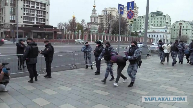 В Москве задержали несколько участников «Русского марша».