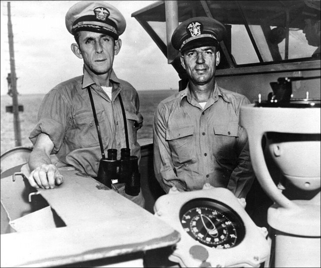 Немецкая подлодка на буксире у американского авианосца. Захват U-505