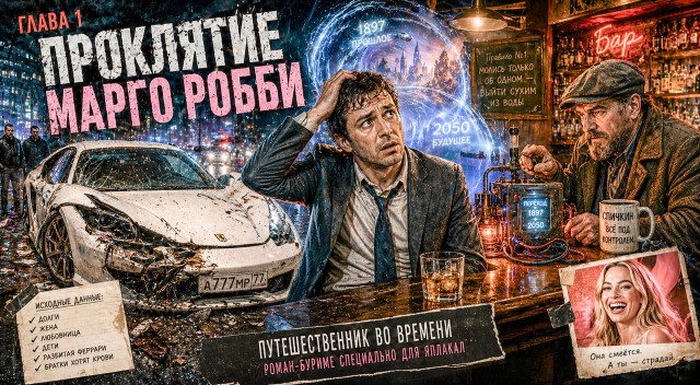 Новинка—2026! Роман про попаданца: "Путешественник во времени"