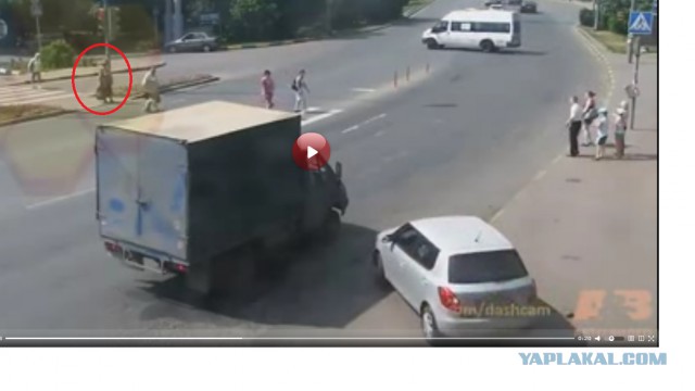 Газельваген наказал нахала