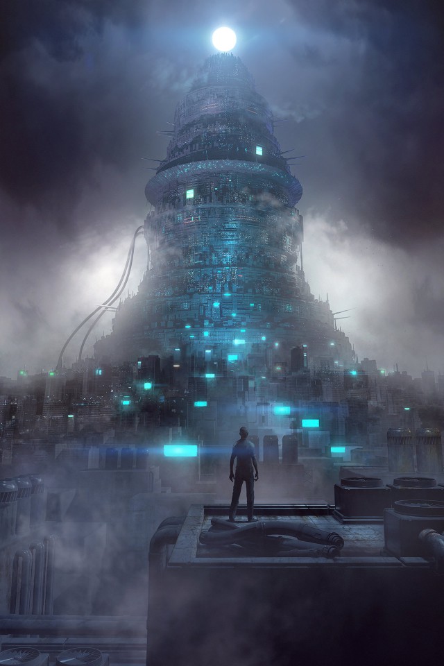 Рисунки : фантастика, Sci-Fi, киберпанк, постапокалипсис
