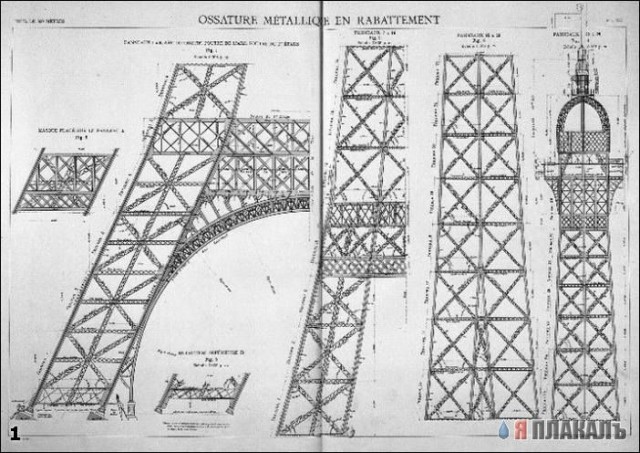Как строилась Эйфелева башня
