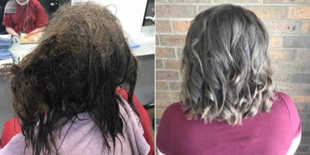 Брить нельзя, распутать: парикмахеры потратили 13 часов, чтобы вывести девушку из депрессии