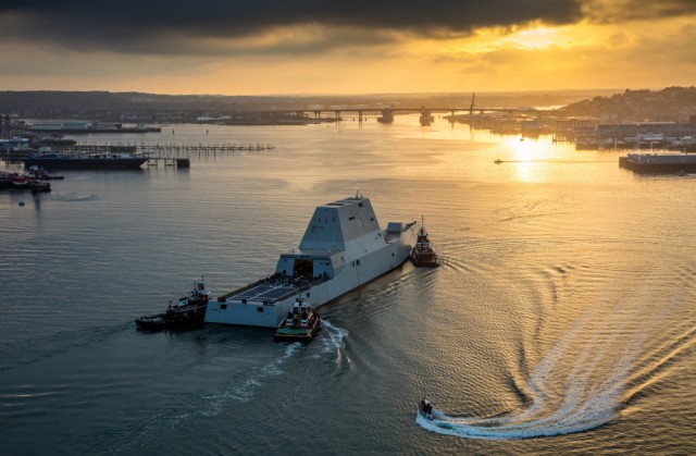 Zumwalt. Гроза морей из США. Вид внутри