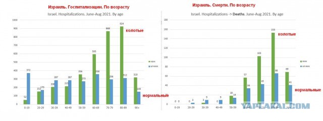 Ученые сравнили смертность от коронавируса у привитых и непривитых