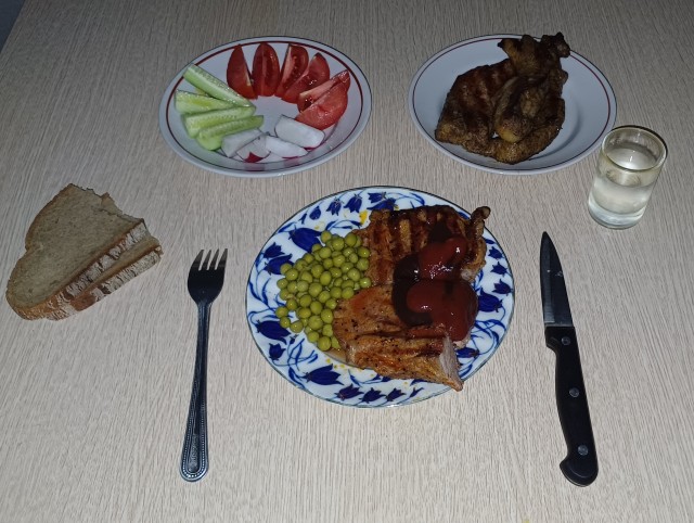 Пятничный мужской ужин