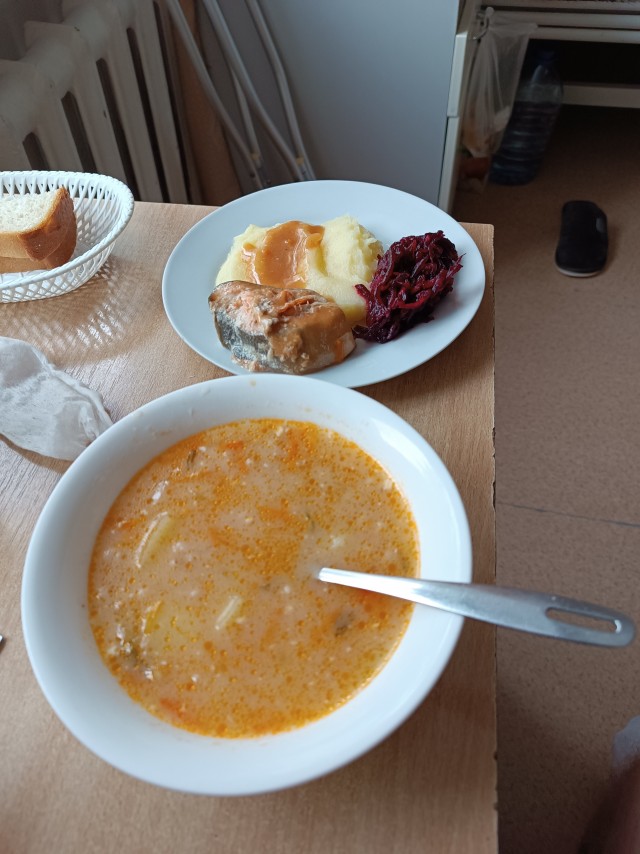 Больничная еда в Казахстане