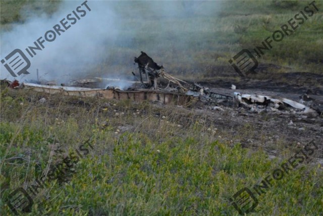 Сбили АН 30 над Славянском