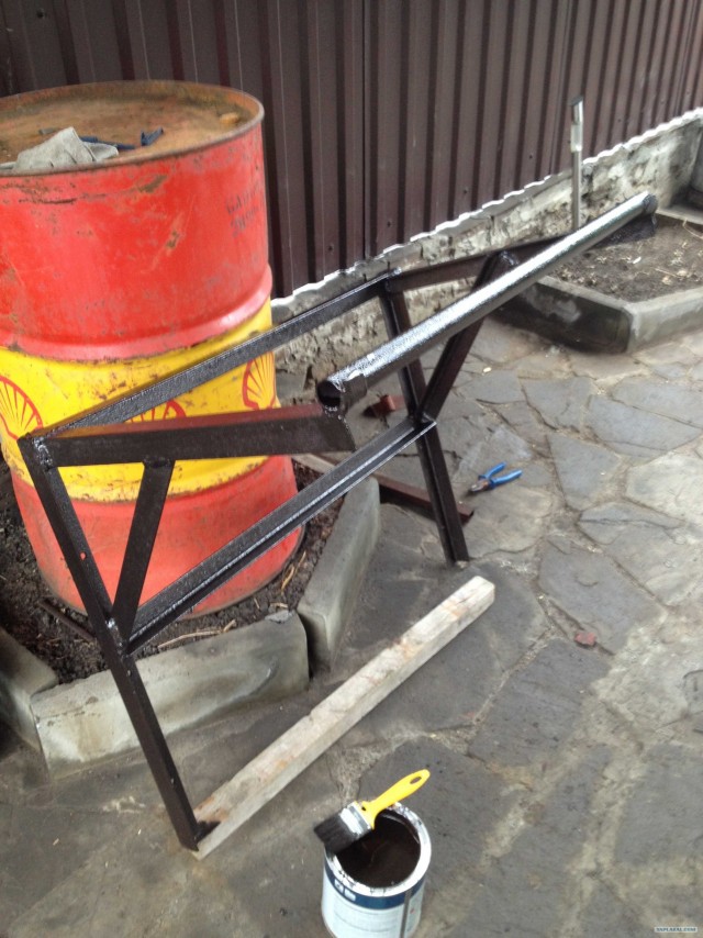 Изготовление настенного турника