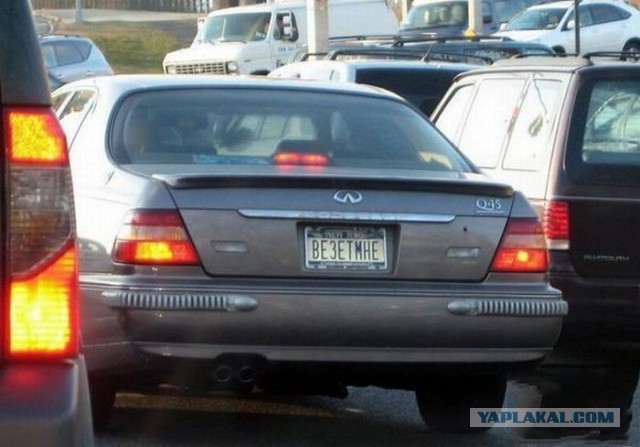 Подборка "русских" номеров в Америке