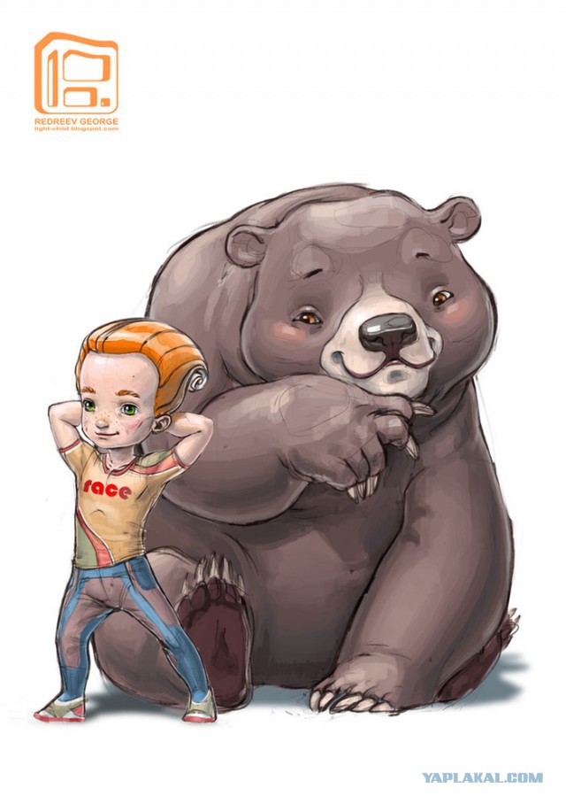 Пин-ап и фэнтези от Георгия Редреева