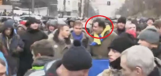 Арест Михаила Саакашвили в Киеве