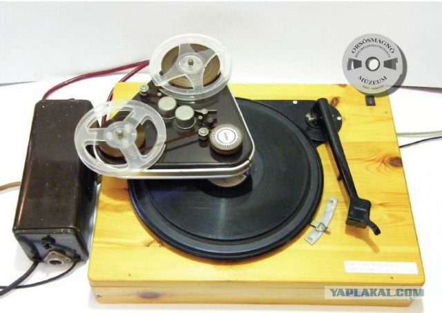 Безмоторные магнитофонные приставки 50-60гг.