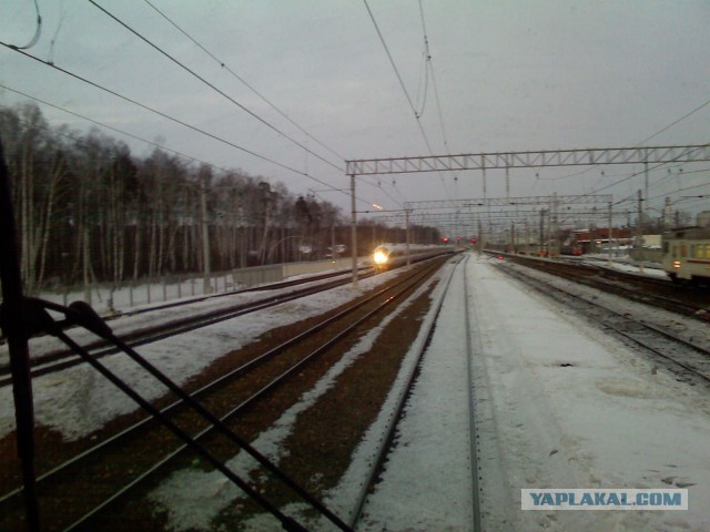 Зимняя железная дорога