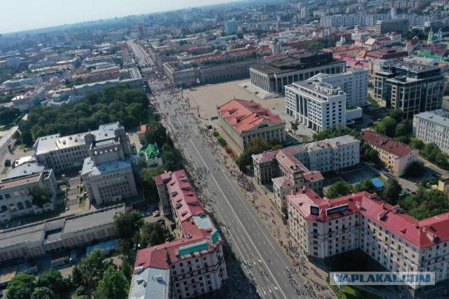 В 14-00 в Минске начнется марш несогласных с итогами выборов