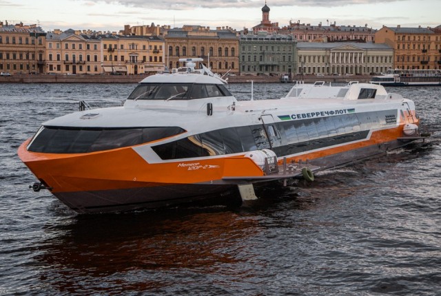 ГТЛК поставила первый «Метеор» судоходной компании «Водолет»