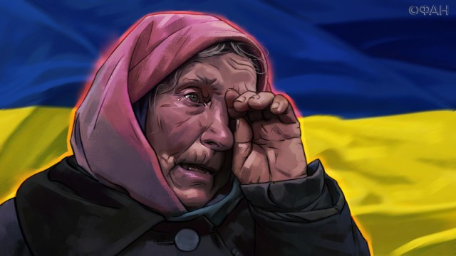 Возле Белого Дома растянули наибольший Флаг Украины