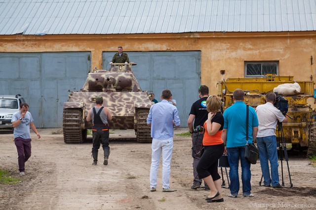 В Кубинке поставили на ход Пантеру