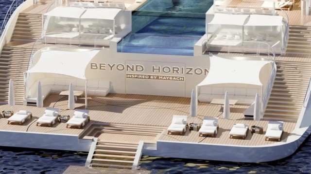 Mercedes-Maybach построит лайнер Beyond Horizons длиной 155 метров для миллиардеров