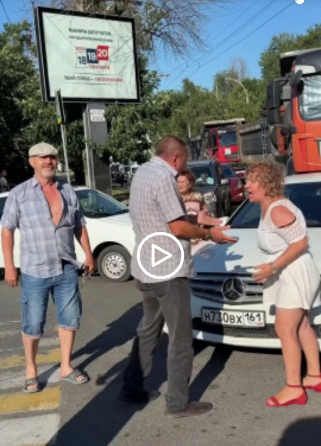 Битва за место на АЗС в Ростове-на-Дону