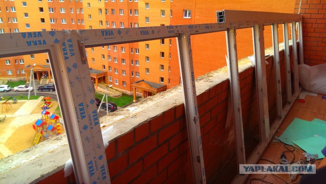 Мой способ установки окон
