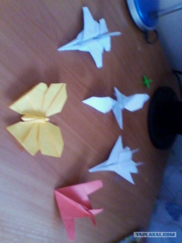 Хлопушка из бумаги