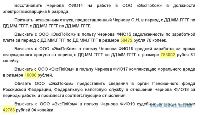 Сварщик из Азова нашёл золотую жилу: Получил 1 млн рублей, засудив работодателей