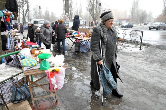 Уголек Донбаса 90-х годов.