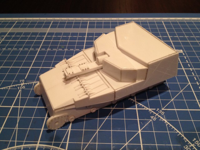 Модель САУ FV304 в масштабе 1/35