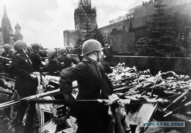 Марш пленных в Донецке 24.08.2014