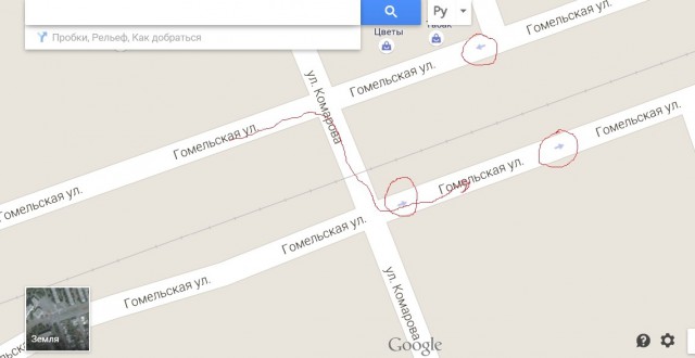 Проезд перекрестка