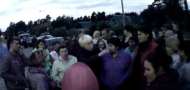 Беспредел гастарбайтеров в посёлке Победа